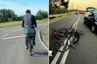 Metr to za mało. Rowerzyści chcą zmiany przepisów