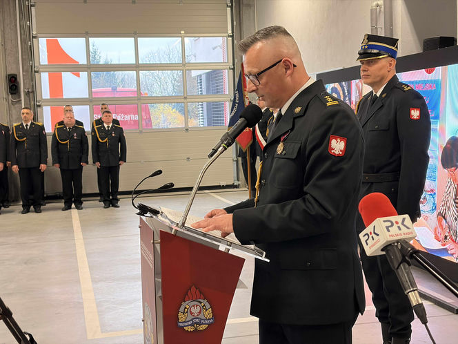 Oficjalne otwarcie nowej komendy KM PSP w Grudziądzu