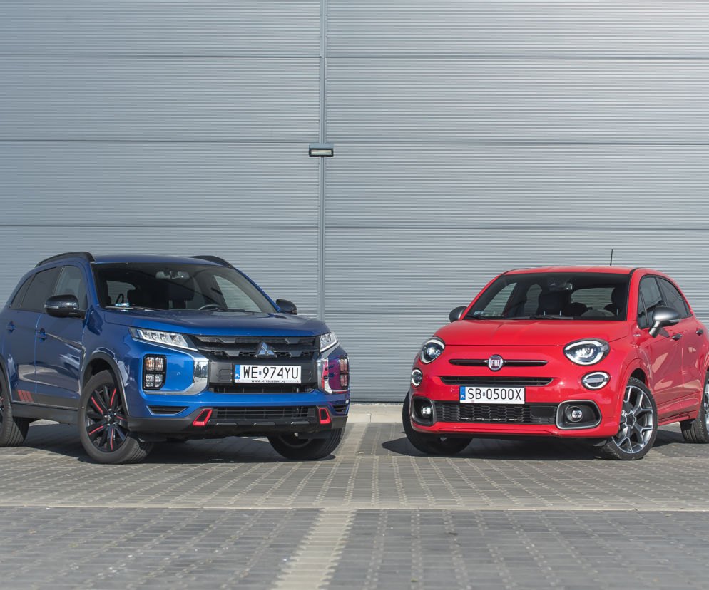 Fiat 500X Sport 1.3 150 KM FireFly vs. Mitsubishi ASX Insport 2.0 150 KM Mivec
