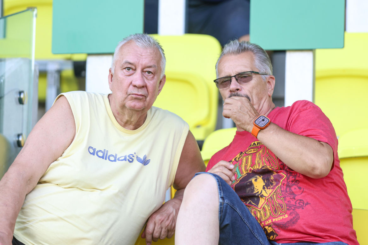 Kibice na meczu GKS Katowice - Arka Gdynia