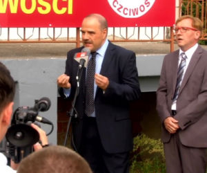 Ranczo 9 sezon odc. 117. Czerepach (Artur Barciś), senator Kozioł (Cezary Żak)