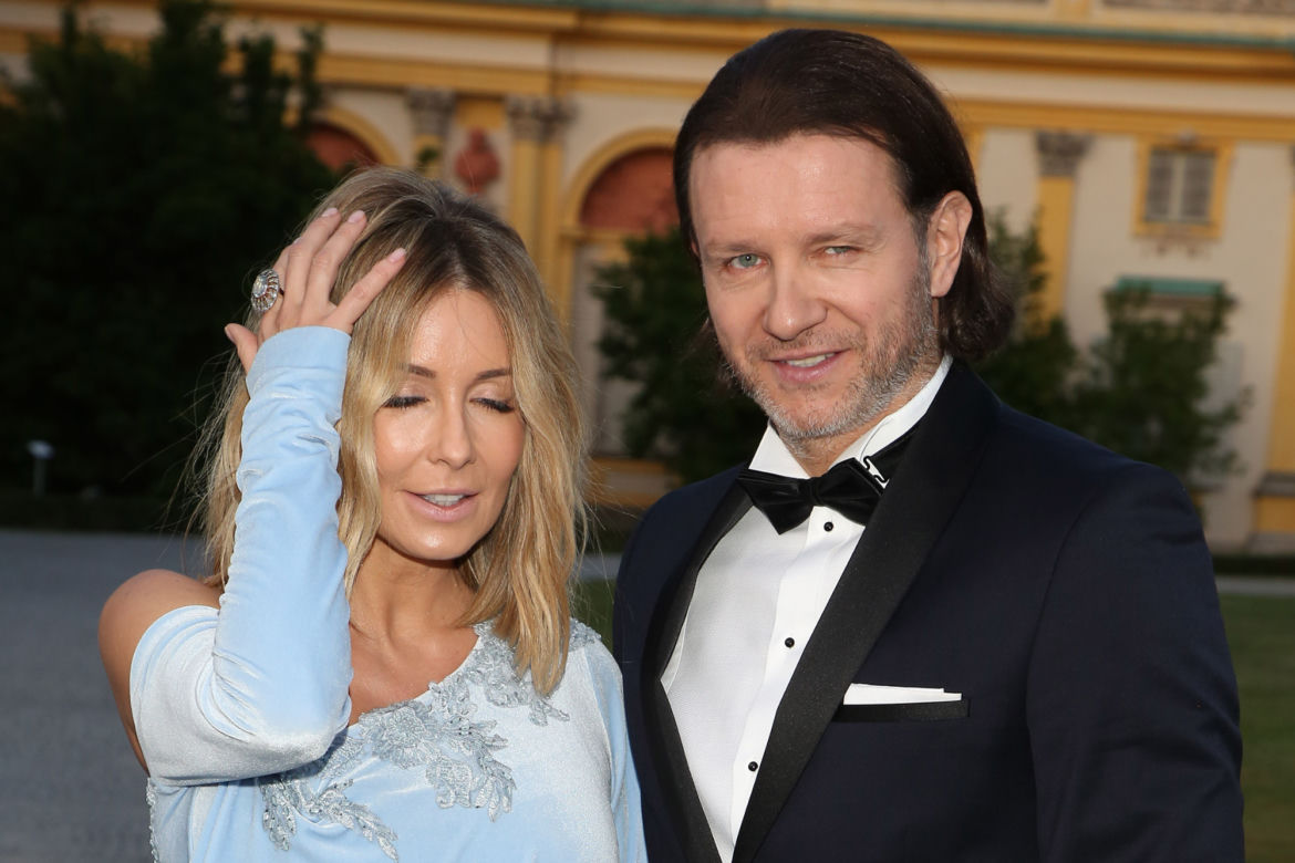 Radosław Majdan i Małgorzata Rozenek