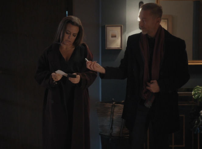 M jak miłość, odcinek 1928. Magda (Anna Mucha), Andrzej (Krystian Wieczorek)