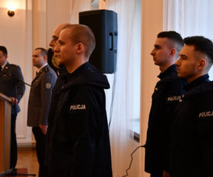 Nowi policjanci w Białymstoku 2020