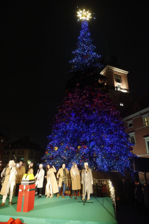 Iluminacje w Warszawie