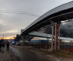 Starachowice: Potężny pożar! Nad miastem kłęby dymu!