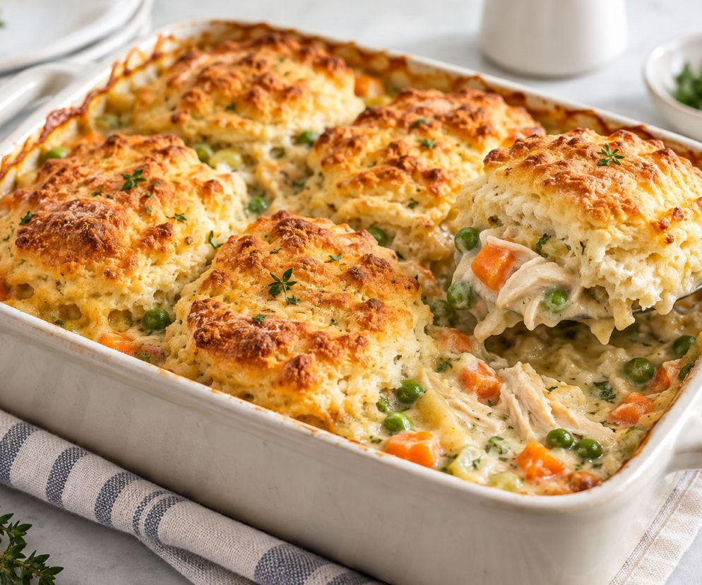 Chicken cobbler