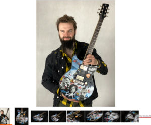 Pol'and'Rockowa gitara od Szymona Chwalisza