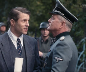 Wojenne dziewczyny 4 odc. 46. Karl Meier (Maciej Brzoska), sturmbahnfuhrer Kruger (Michael Schiller)