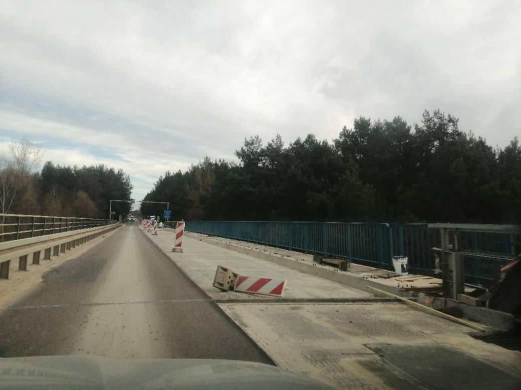 Remont mostu na Bugu w ciągu DK-19