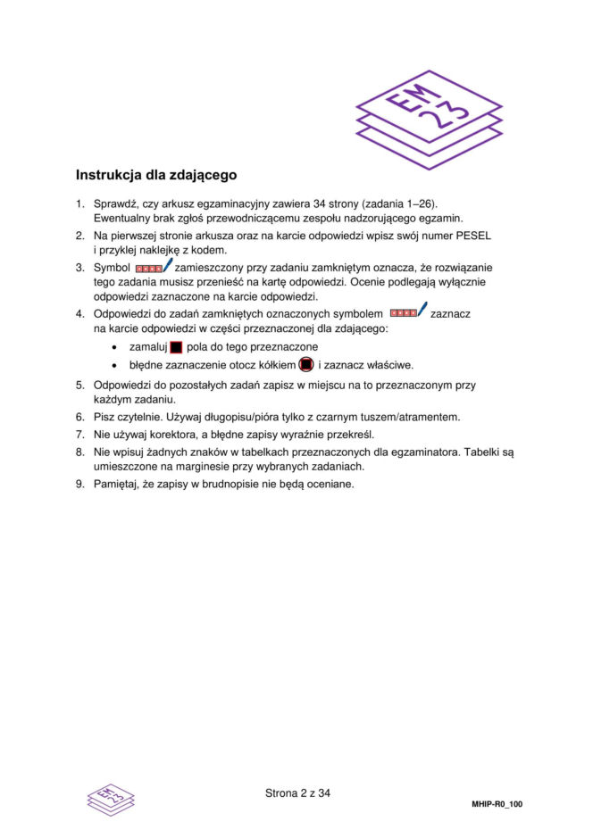 Matura 2026 z rozszerzonej historii: arkusze CKE [Formuła 2023] 18.05.2026