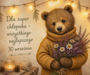 Kartka z życzeniami na Dzień Chłopaka