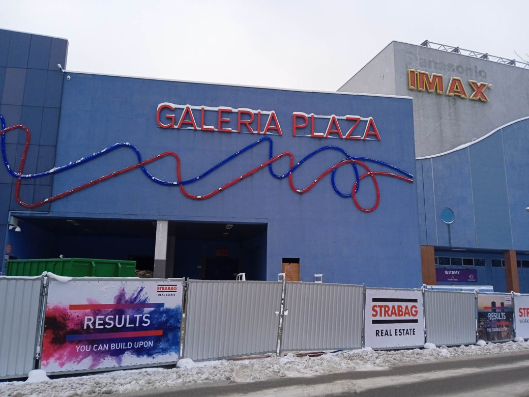 Krakowska Galeria Plaza przeznaczona do wyburzenia
