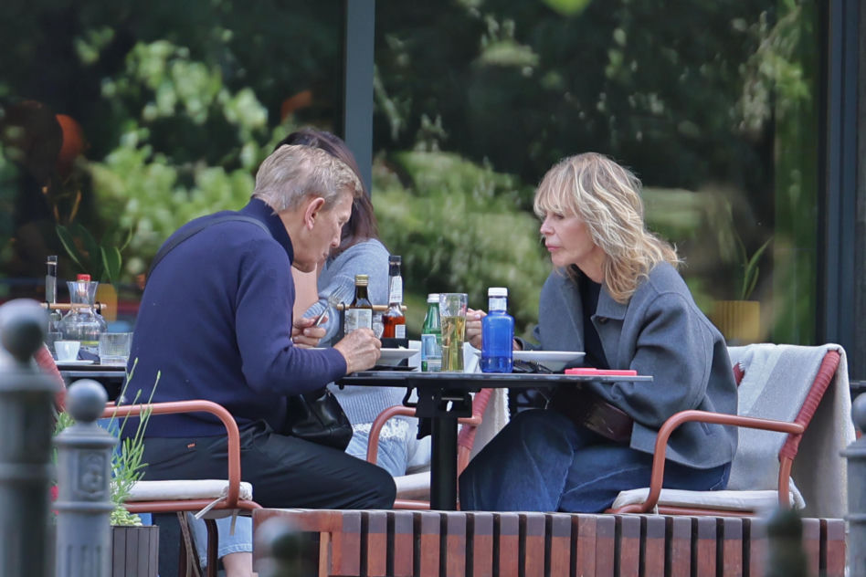 Jan Englert i Beata Ścibakówna na randce