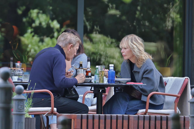 Jan Englert i Beata Ścibakówna na randce