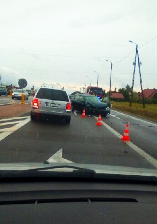 Wypadek na trasie Łańcut-Rzeszów