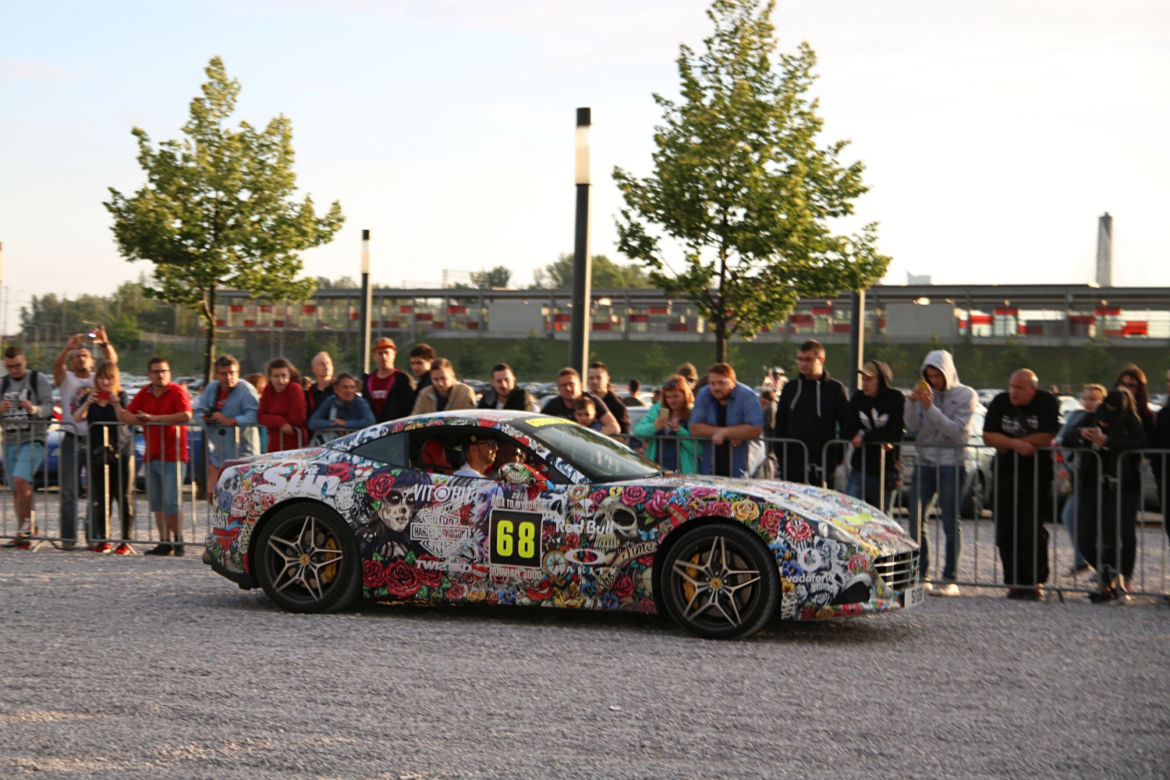 Gumball 3000 2017 w Polsce, Warszawa Stadion Narodowy