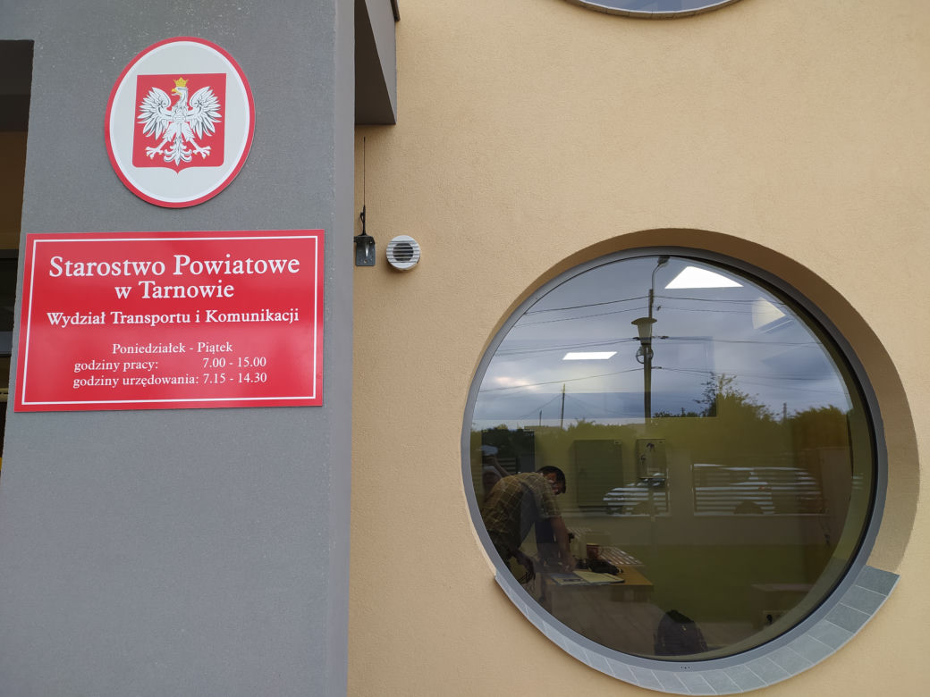 Wydział Komunikacji Starostwa Powiatowego w Tarnowie