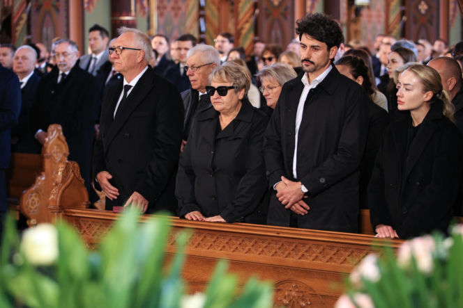 Ból, rozpacz, łzy. Poruszające sceny na pogrzebie Łukasza Litewki