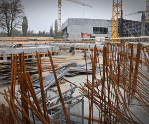 Budowa Fabryki Wody - listopad 2020
