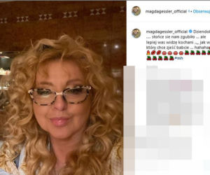 Magda Gessler trzyma się dzięki witaminom 