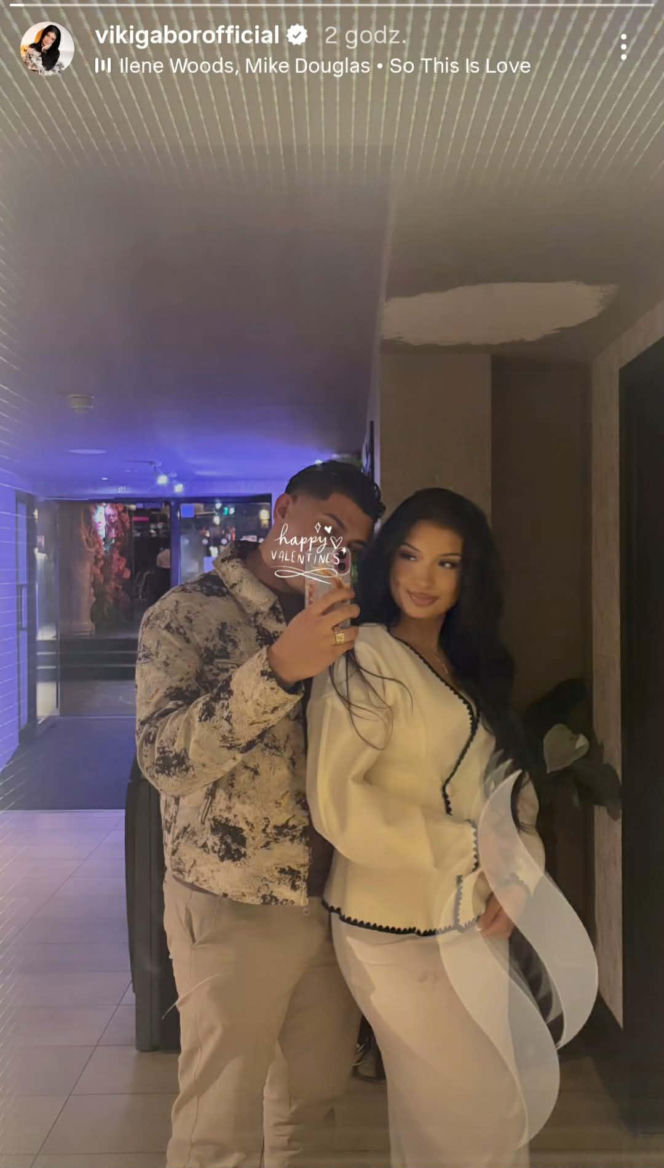 Viki Gabor na rzadkim zdjęciu z Giovannim Trojankiem. W grudniu wzięli tradycyjny ślub