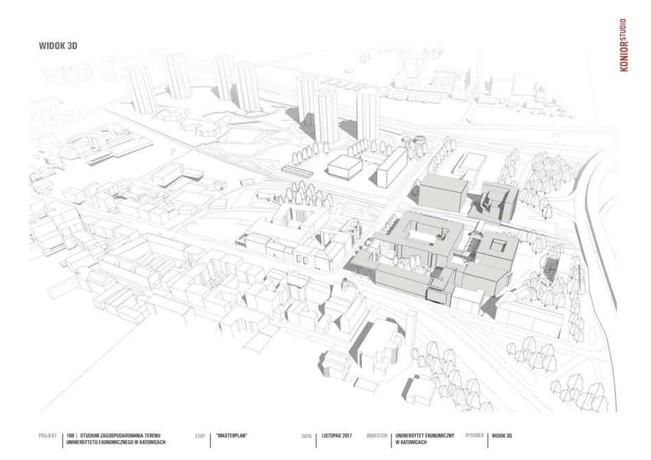 Masterplan dla kampusu w Katowicach