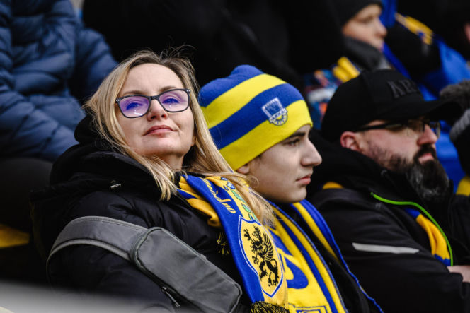 Arka Gdynia - Legia Warszawa: Zdjęcia kibiców z meczu 20. kolejki PKO BP Ekstraklasy
