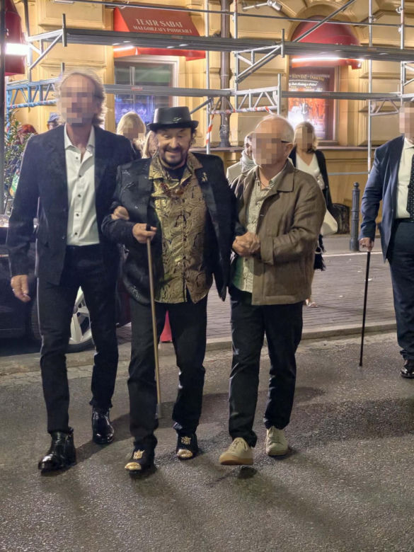 Tak wyglądały 85. urodziny Stana Borysa. Artysta niedawno zmagał się z problemami zdrowotnymi