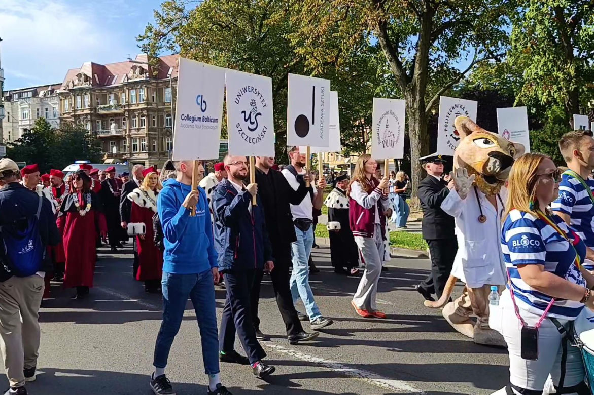 "Spacerek na uniwerek" w Szczecinie
