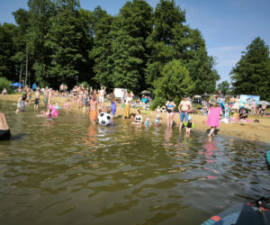 Plaża w Osiecznej lato