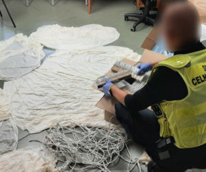Kontrabanda z Białorusi: 180 tys. papierosów w balonach w Małopolsce