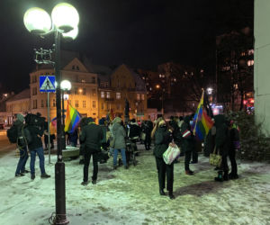 Strajk kobiet w Olsztynie (28.01.2021)