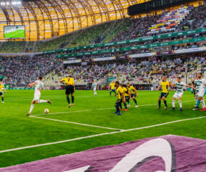 Lechia Gdańsk - Brøndby IF. Mecz Ligi Europy w obiektywie [ZDJĘCIA]