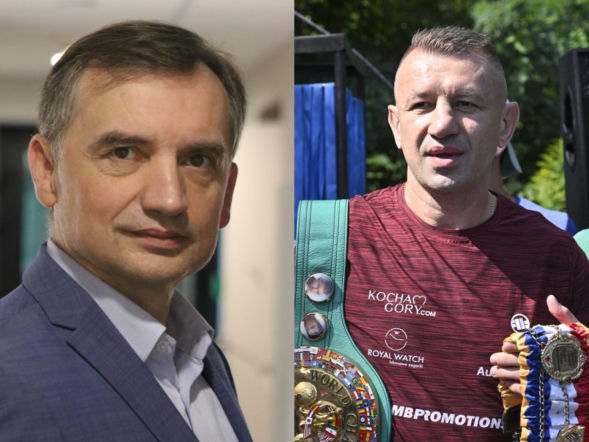 Tomasz Adamek i Zbigniew Ziobro poznali się lata temu. To prawy i uczciwy człowiek