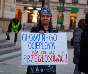 Przeciwko zabudowie Górek Czechowskich. „Strajk dla Ziemi” w centrum Lublina