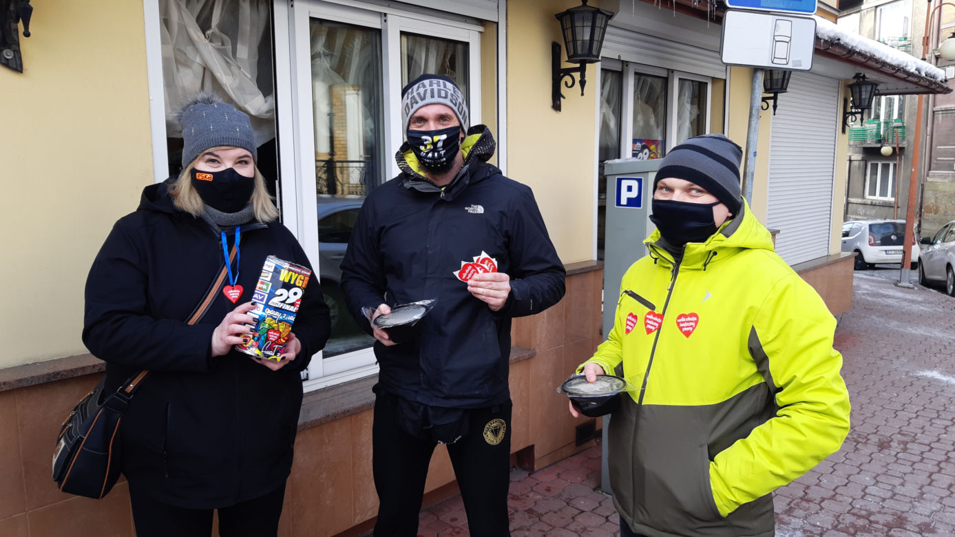 Rozgrzewający żurek na rzecz WOŚP
