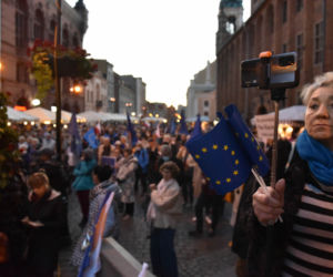 Toruński protest przeciwko orzeczeniu TK