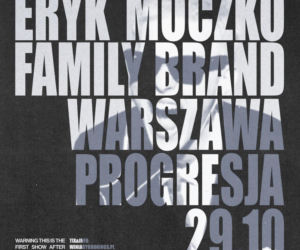 Eryk Moczko w Progresji! Premierowy koncert FAMILY BRAND już 29 października