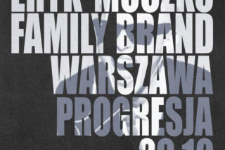 Eryk Moczko w Progresji! Premierowy koncert FAMILY BRAND już 29 października