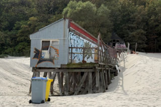 Ruina na plaży czyli zabytkowe kąpielisko Morskie Oko w Kołobrzegu