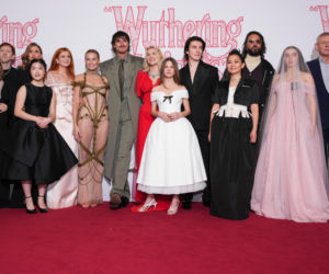 Jacob Elordi i Margot Robbie na premierze Wichrowych Wzgórz