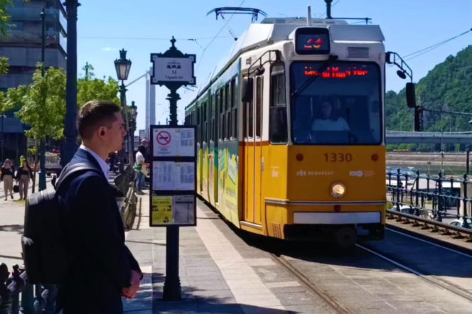 Budapeszt z okien tramwaju