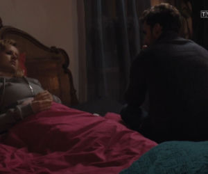 M jak miłość odc. 1570. Sonia (Barbara Wypych), Rafał (Jakub Kucner)