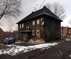 Stalowy dom w Zabrzu
