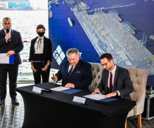 Morawiecki w Porcie Gdynia