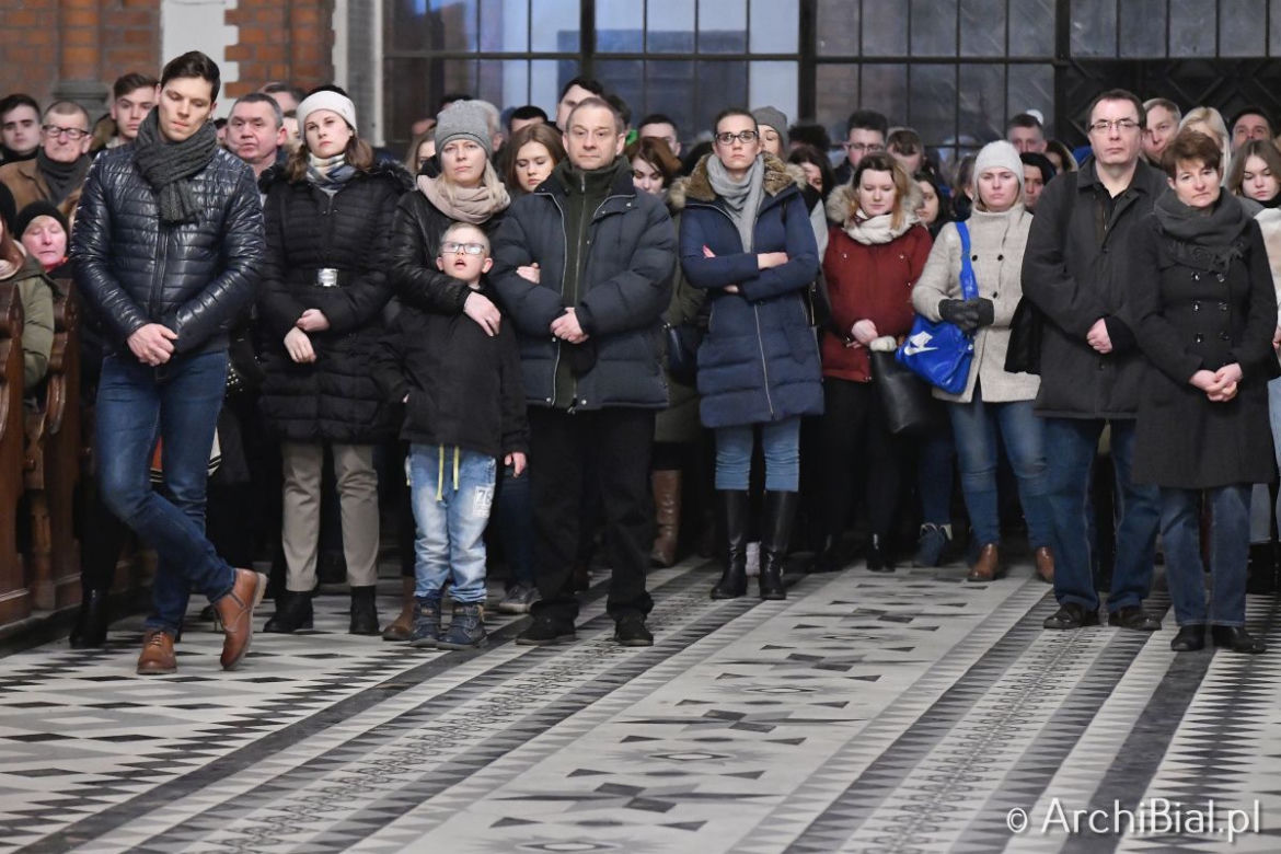 Białystok. Środa Popielcowa w białostockiej katedrze 2019