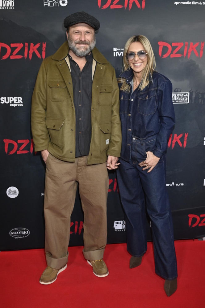 Gwiazdy na premierze filmu "Dziki"