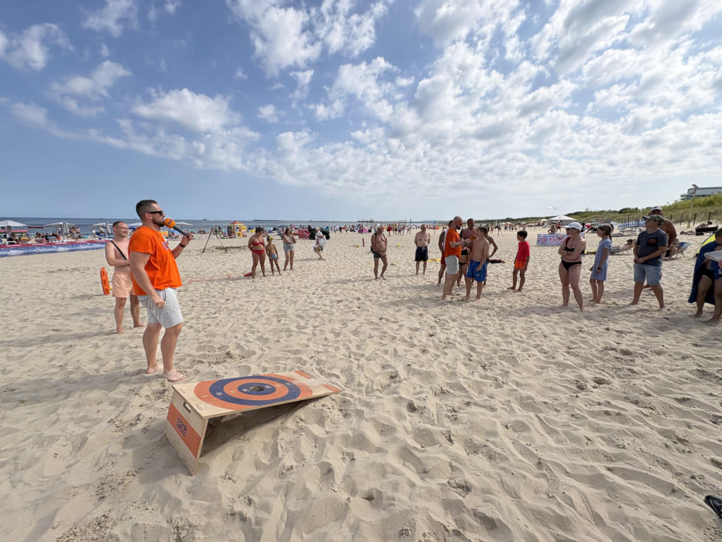 Bezpieczna Plaża z Unity Line 