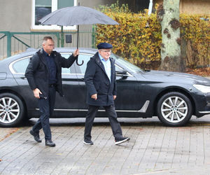 Lech Wałęsa bez temblaka